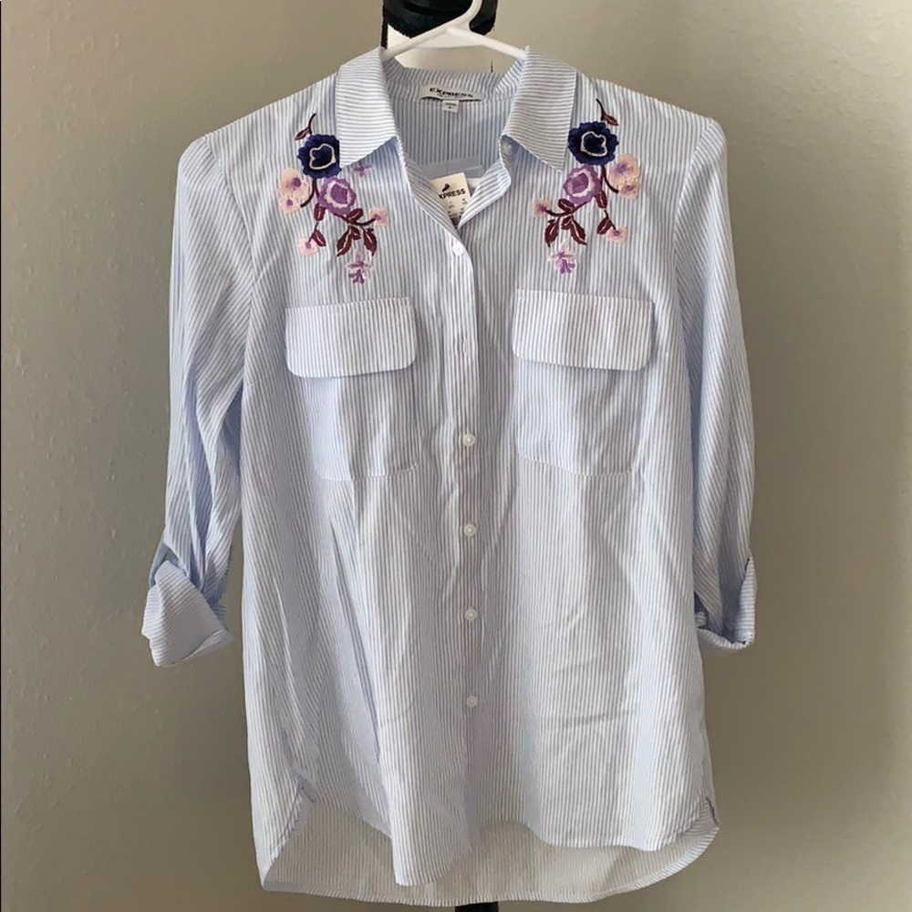 Express City Shirt S NWT